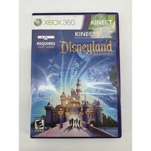 Kinect Disneyland Adventures Xbox 360 CIB Complete and Tested Microsoft